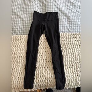 lululemon black wunder under leggings